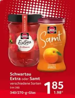 Selgros Schwartau Extra oder Samt Angebot