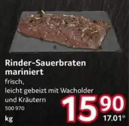 Selgros Rinder-Sauerbraten mariniert Angebot
