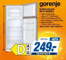 Expert gorenje Kühlschrank RF414DPS4 Angebot