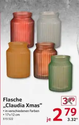 Selgros Flasche „Claudia Xmas“ Angebot