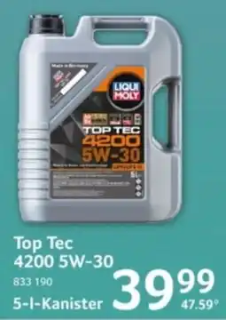 Selgros Liqui Moly Top Tec 4200 5W-30 Angebot
