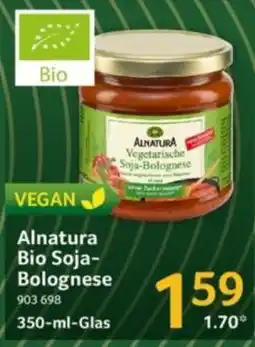 Selgros Alnatura Bio Soja-Bolognese Angebot