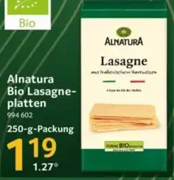 Selgros Alnatura Bio Lasagne-platten Angebot