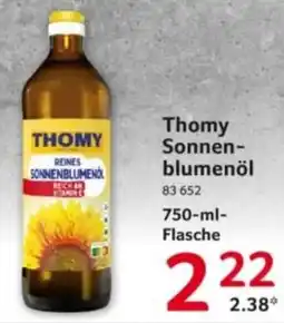 Selgros Thomy Sonnenblumenöl Angebot