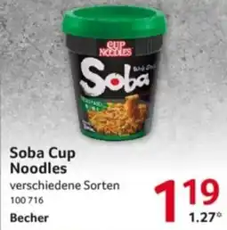 Selgros Cup Noodles Soba Angebot