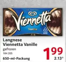 Selgros Langnese Viennetta Vanille Angebot