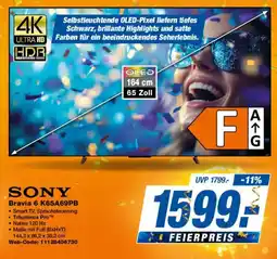 Expert SONY Bravia 6 K65A69PB Angebot