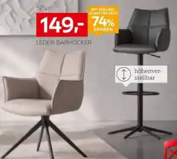 XXXLutz Novel leder-barhocker Angebot