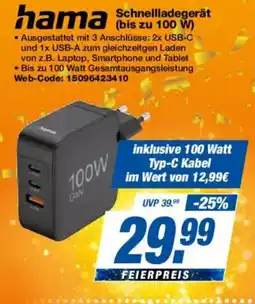 Expert hama Schnellladegerät Angebot