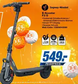 Expert Segway-Ninebot E-Scooter F3 D Angebot