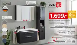 XXXLutz Novel Badezimmerkombination Angebot