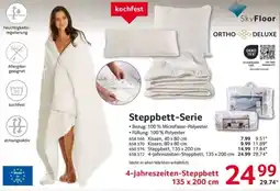 Selgros Steppbett-Serie Angebot