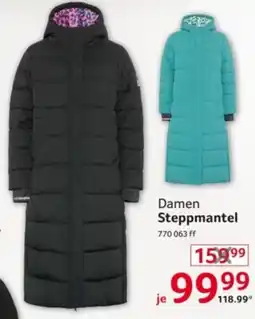 Selgros Chiemsee Damen Steppmantel Angebot