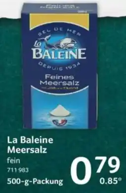 Selgros La Baleine Meersalz Angebot