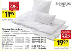 XXXLutz Sleep tex Kopfkissen Angebot