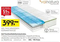 XXXLutz valnatura GEL-TASCHENFEDER-KERNMATRATZE Angebot