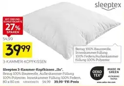XXXLutz Sleep tex 3-Kammer-Kopfkissen „Ilu“ Angebot