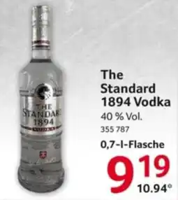 Selgros The Standard 1894 Vodka Angebot