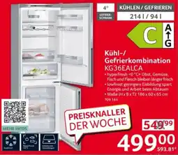 Selgros Kühl-/Gefrierkombination KG36EALCA Angebot