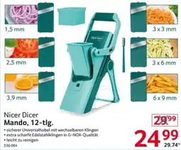 Selgros Nicer Dicer Mando, 12-tlg. Angebot