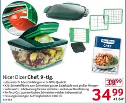 Selgros Nicer Dicer Chef, 9-tlg. Angebot