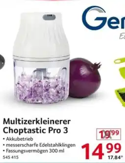 Selgros Multizerkleinerer Choptastic Pro 3 Angebot