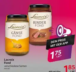 Selgros Lacroix Fond Angebot