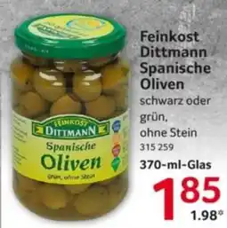 Selgros Feinkost Dittmann Spanische Oliven Angebot