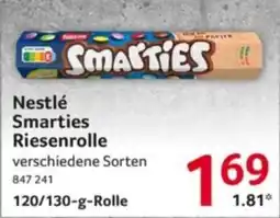 Selgros Nestlé Smarties Riesenrolle Angebot
