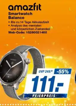 Expert amazfit Smartwatch Balance Angebot