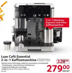 Selgros NINJA Luxe Café Essential 2-in-1 Kaffeemaschine Angebot