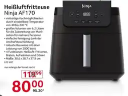 Selgros Heißluftfritteuse Ninja AF170 Angebot