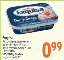 inkoop Exquisa Frischkäsezubereitung oder Körniger Frischkäse Angebot