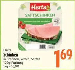 inkoop Herta Schinken Angebot