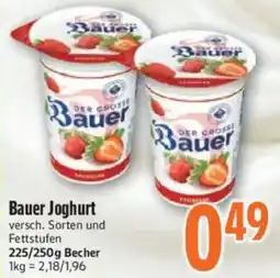 inkoop Bauer Joghurt Angebot