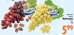 inkoop SanLucar Weintrauben Angebot
