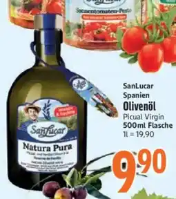 inkoop SanLucar Olivenöl Angebot