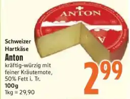 inkoop Schweizer Hartkäse Anton Angebot