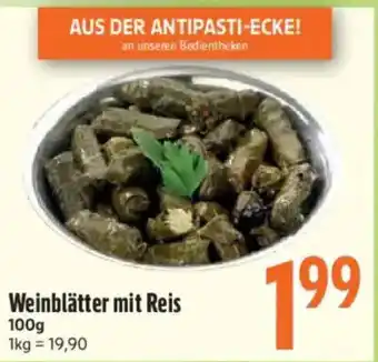 Weinblätter mit Reis
