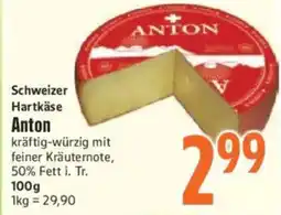 inkoop Schweizer Hartkäse Anton Angebot
