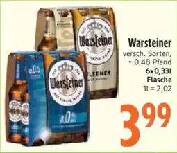 inkoop Warsteiner Angebot