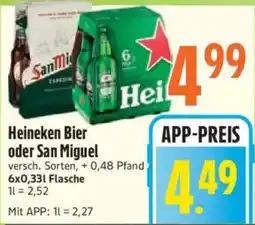 inkoop Heineken Bier oder San Miguel Angebot