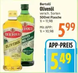 inkoop Bertolli Olivenöl Angebot