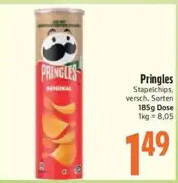 inkoop Pringles Stapelchips Angebot
