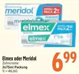 inkoop Elmex oder Meridol Zahncreme Angebot