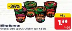 2Brüder Bibigo Ramyun Angebot