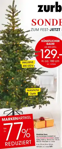 Zurbrüggen Künstlicher Baum Angebot