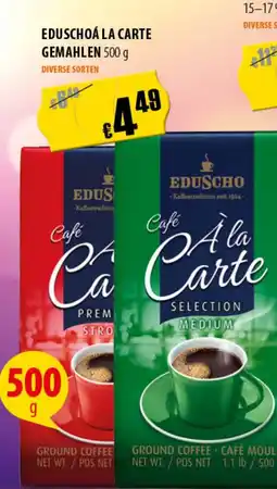 FreeOneShop EDUSCHOÁ LA CARTE GEMAHLEN Angebot