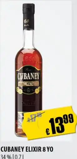 FreeOneShop CUBANЕY ELIXIR 8 YO Angebot