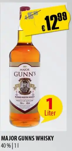 FreeOneShop MAJOR GUNNS WHISKY Angebot
